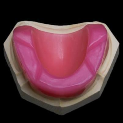 Pink Or Red Dental Wax Rim Soft Moldable 2mm-3mm Thickness For Occlusal Recording